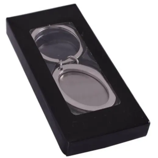 Dual Oval Keyring